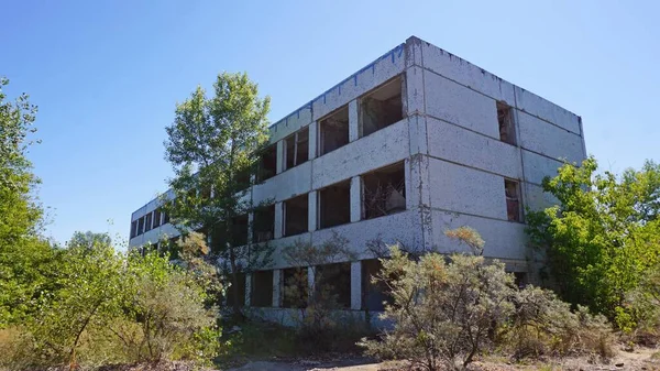 Cidade Fantasma Orbita Assentamento Abandonado Ucrânia Anos Usina Nuclear Chigirinskaya — Fotografia de Stock