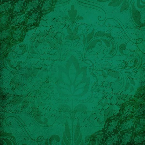 Louisiana Liv New Orleans Kultur Pergament Damast Tapet Bakgrund — Stockfoto