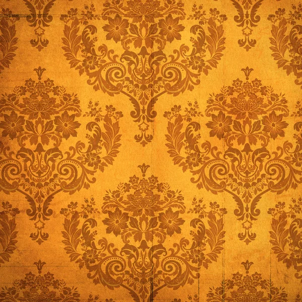 Louisiana Life New Orleans Culture Parchment Damask Wallpaper Background
