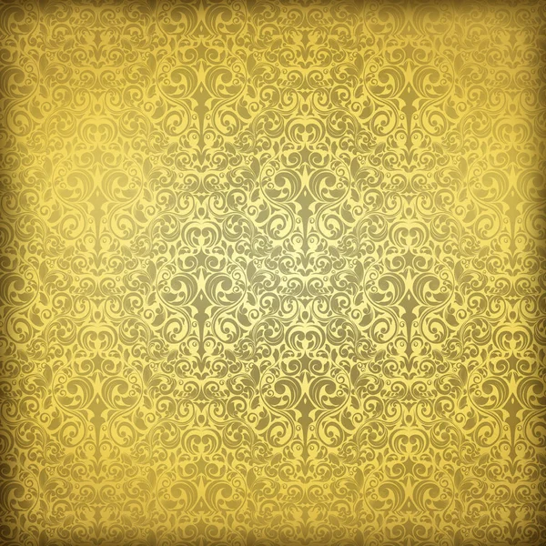 Neue Orlean Damastmuster Tapete Pergamentpapier Grunge Hintergrund Textur — Stockfoto
