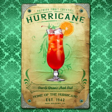 NOLA Culture Collection Digital Artwork Design New Orleans Louisiana Cuisine Cocktail Culture Background Pattern Damask Texture