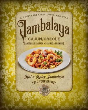 NOLA Culture Collection Digital Artwork Design New Orleans Louisiana Cuisine Cocktail Culture Background Pattern Damask Texture