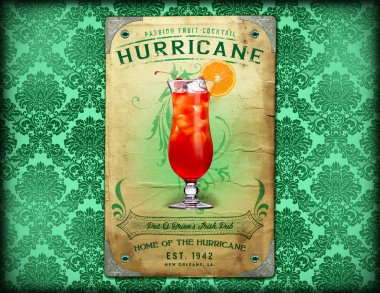 NOLA Culture Collection Digital Artwork Design New Orleans Louisiana Cuisine Cocktail Culture Background Texture Damask Pattern