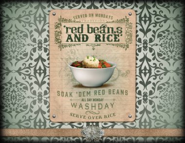 NOLA Culture Collection Digital Artwork Design New Orleans Louisiana Cuisine Cocktail Culture