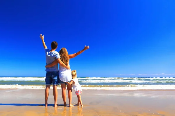 Feliz férias em família ! — Fotografia de Stock