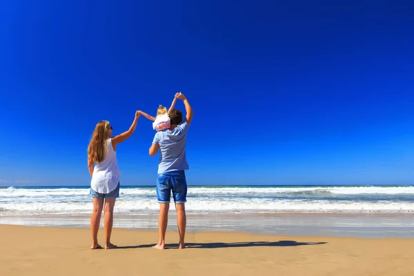 Feliz férias em família ! — Fotografia de Stock