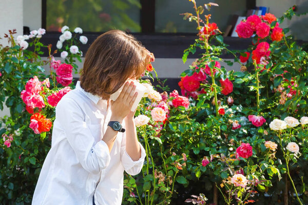 Allergy to flowering