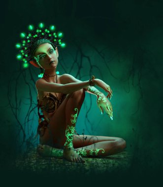 Deep in the Forest, 3d CG