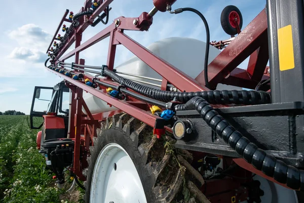 Les Détails Fermeture Des Pulvérisateurs — Photo