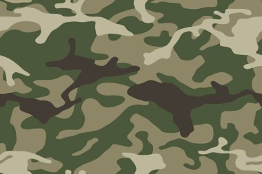 Camouflage seamless pattern. Abstract modern vector military backgound. Fabric textile print tamplate. clipart