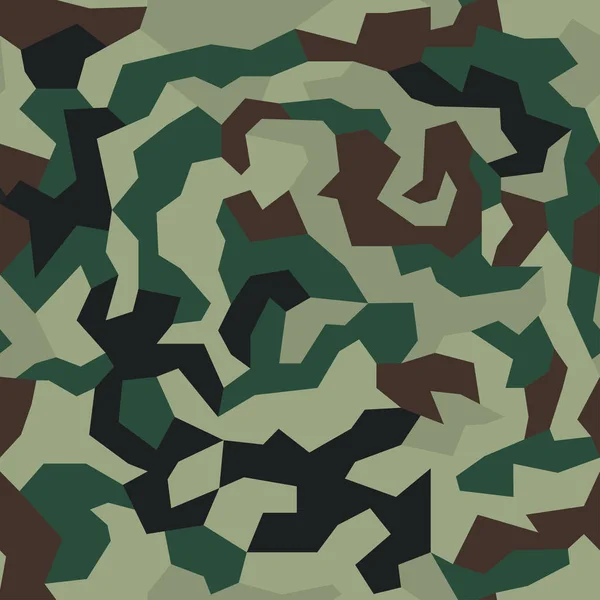 Kamuflase Dengan Pola Geometris Tekstur Mulus Wallpaper Trendi Abstrak Dengan - Stok Vektor