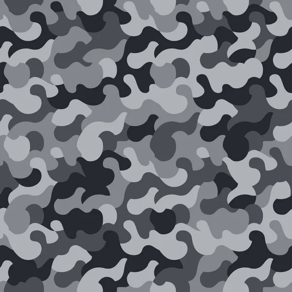 Illustration Vectorielle Sans Couture Motif Camouflage Éclaboussures Masquant Camouflage Impression — Image vectorielle