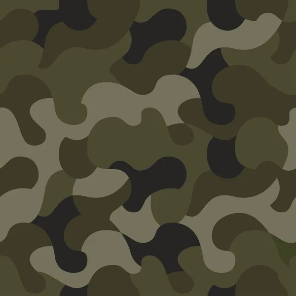 Διάνυσμα Καμουφλάζ Χωρίς Ραφή Khaki Στυλ Σχεδιασμού Για Shirt Στρατιωτική — Διανυσματικό Αρχείο