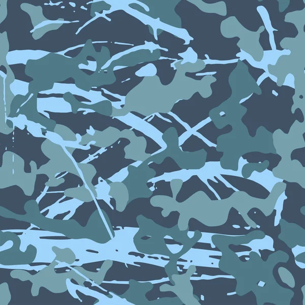 Grunge Pastel Camuflaje Beige Claro Diseño Moda Moderno Camo Hizo — Vector de stock