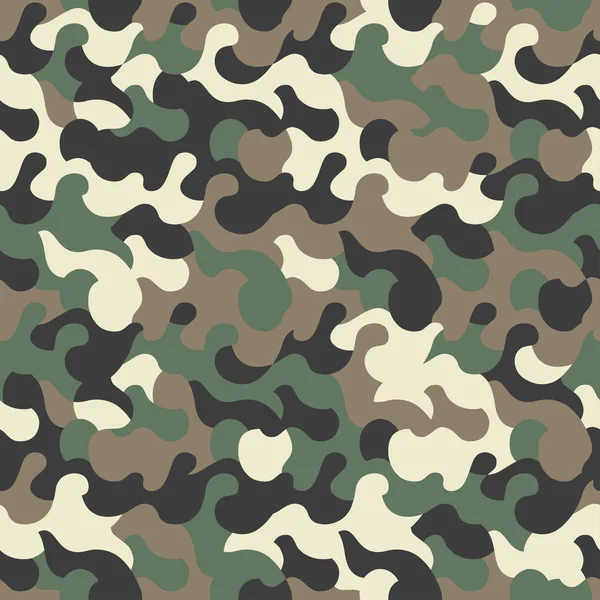 Camuflagem Padrão Sem Costura Estilo Roupa Moda Urbana Splashes Camo —  Vetores de Stock