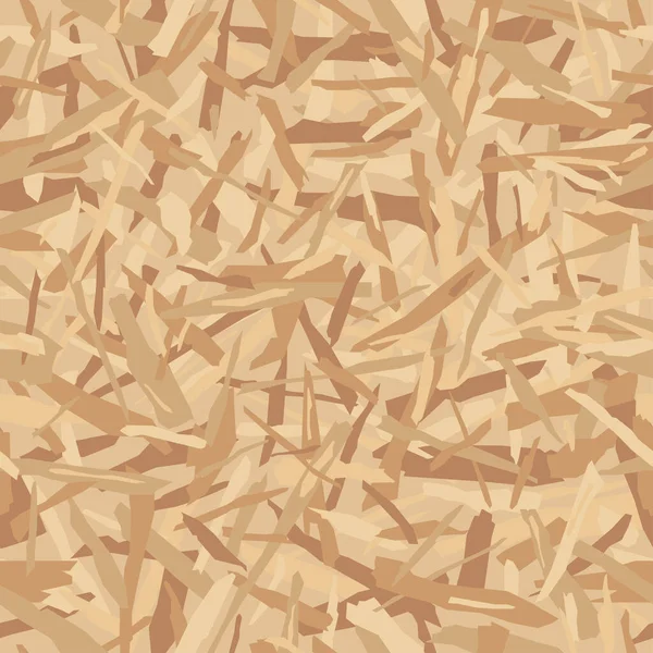 Oryantasyon parçacık tahtası (OSB tahta dokusu). Kereste deseni. Sıkıştırılmış talaş parçacıklarıyla bir parça kontrplak. Yapıştırılmış dilimlenmiş vektör arkaplanı.