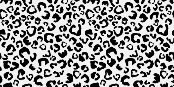 Cheetah Skin Pattern Design Leopard Spots Print Vector Illustration Background — Stock Vector