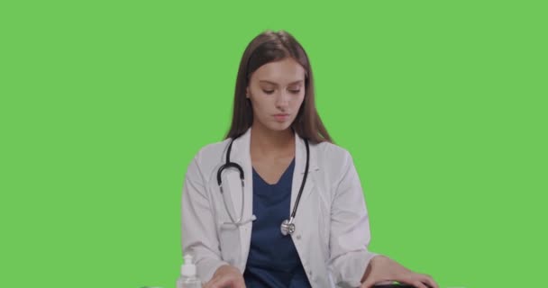 Conceito de saúde, medicina e pessoas — Vídeo de Stock