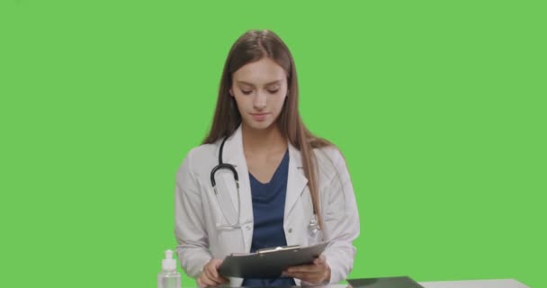 Conceito de saúde, medicina e pessoas — Vídeo de Stock