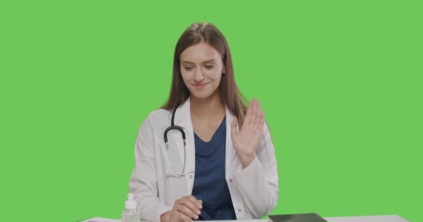 Conceito de saúde, medicina e pessoas — Vídeo de Stock