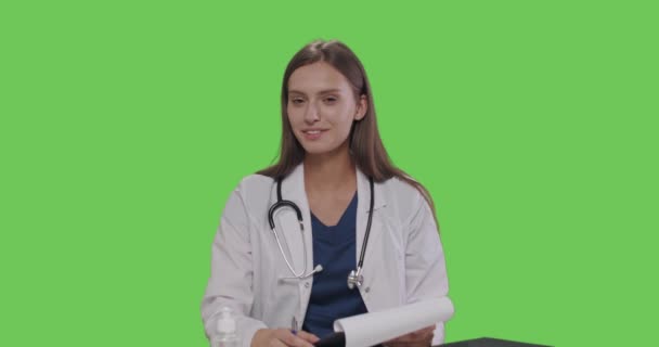 Hälso- och sjukvård, medicin och människor — Stockvideo
