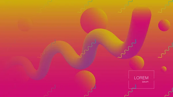 Contexte Abstrait Formes Dynamiques Colorées Lumineuses Illustration Vectorielle Eps10 — Image vectorielle