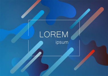 Arka plan. Parlak renkli dinamik şekiller. Eps10 vektör çizim.