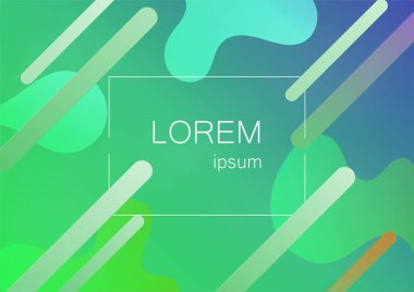 Arka plan. Parlak renkli dinamik şekiller. Eps10 vektör çizim.