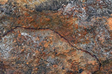 Hematites Ural Dağları'nın doğal dokusuna. Yakın çekim.