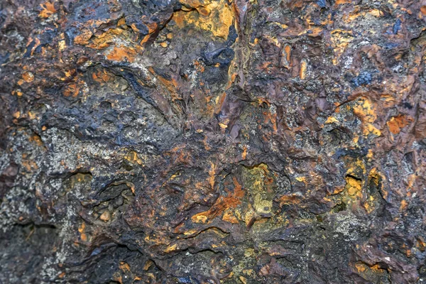 Hematites Ural Dağları'nın doğal dokusuna. Yakın çekim.