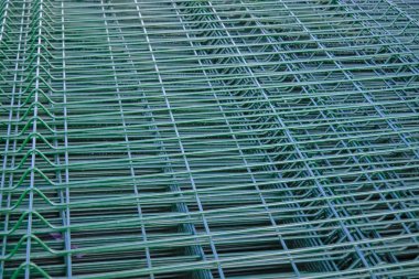 bir toz kaplı yeşil renk ile çit için galvanizli çelik paneller paketi