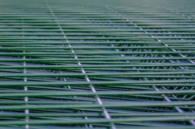 bir toz kaplı yeşil renk ile çit için galvanizli çelik paneller paketi