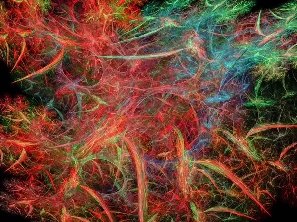 Bilgisayar oluşturulan soyut spiral fraktal alev görüntü .