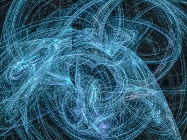 Bilgisayar oluşturulan soyut spiral fraktal alev görüntü .