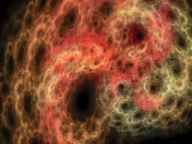 Bilgisayar oluşturulan soyut spiral fraktal alev görüntü .