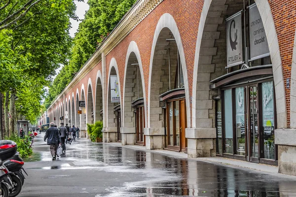 París Francia Mayo 2019 Viaduc Des Arts Avenue Daumesnil Antiguo — Foto de Stock