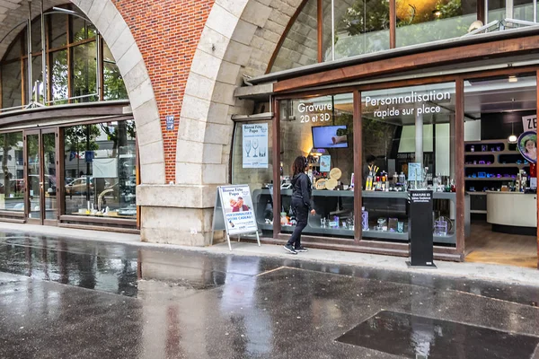 París Francia Mayo 2019 Viaduc Des Arts Avenue Daumesnil Antiguo —  Fotos de Stock