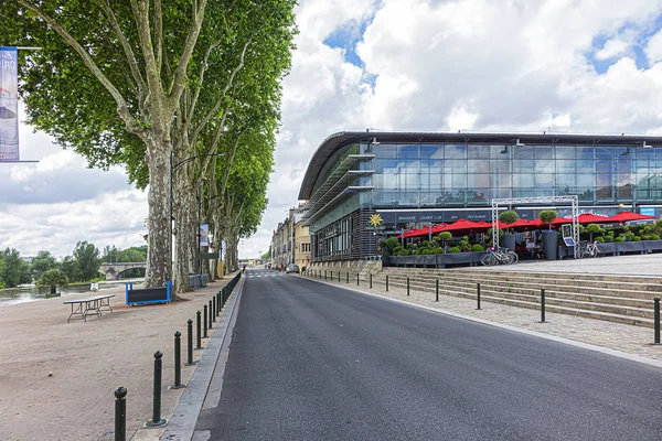 Orleans França Junho 2018 Vista Loire Place Place Loire Praça — Fotografia de Stock