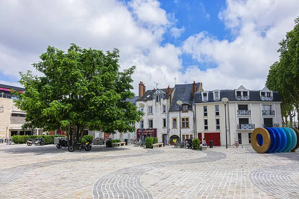 Orleans França Junho 2018 Vista Loire Place Place Loire Praça — Fotografia de Stock