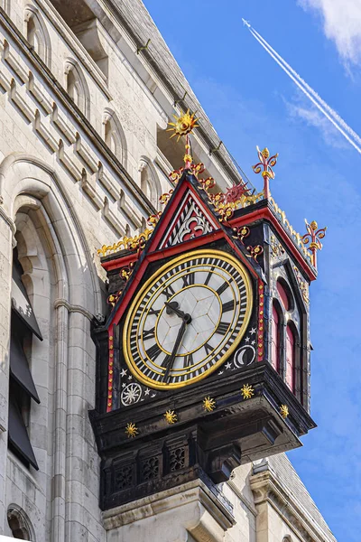 Old Classic London Street Clock London — Stock Photo, Image