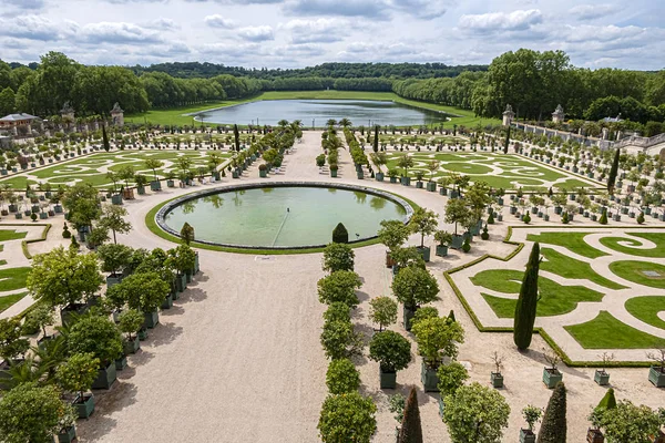 Versailles Fransa Mayıs 2019 Versay Sarayı Nda Orangerie Parterre 1684 — Stok fotoğraf