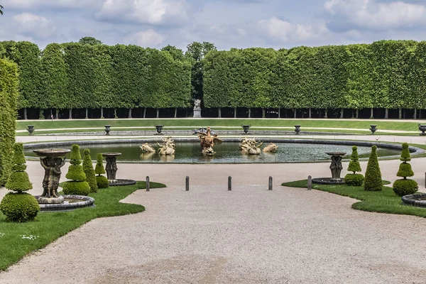 Версаль Франция Мая 2019 Года Деталь Фонтана Дракона Версальском Дворце — стоковое фото