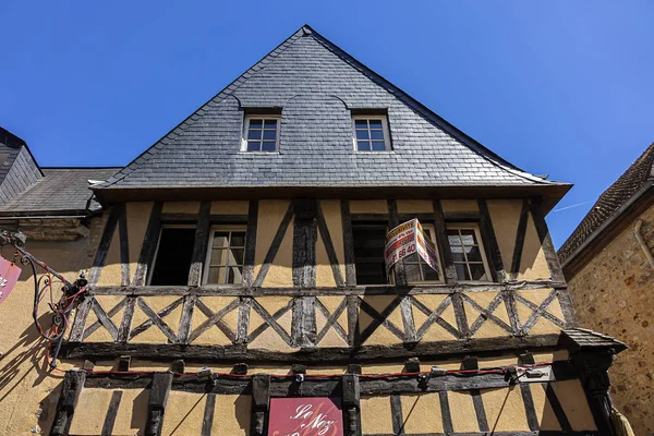 Mans France June 2019 Medieval Street Ancient Part French City — Stock Photo, Image