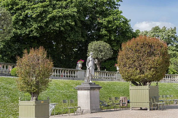 Paris França Maio 2019 Vista Pitoresca Jardim Luxemburgo Jardin Luxembourg — Fotografia de Stock