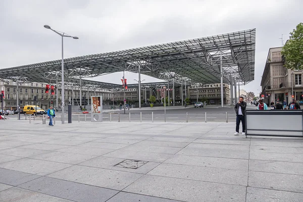 Amiens Franciaország 2019 Május Street View Amiens Amiens Város Község — Stock Fotó