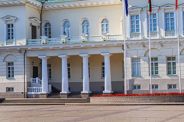 Palácio Presidencial Praça Daukanto Simono Daukanto Aikste Escritório Oficial Eventual — Fotografia de Stock