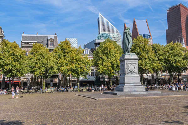 Hague Países Baixos Agosto 2019 Het Plein Square 1632 Praça — Fotografia de Stock