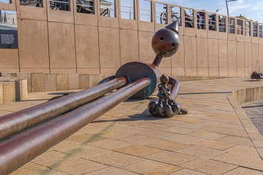 Lahey, Hollanda - 23 Ağustos 2019: Scheveningen 'de 