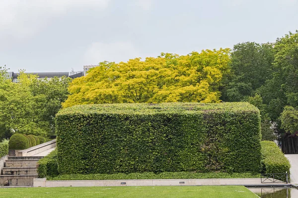 Paris Parc Andre Citroen Parque Público Localizado Margem Esquerda Rio — Fotografia de Stock