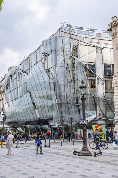 Paris Fransa Mayıs 2019 Şanzelize Champs Elysees Paris Ünlü Caddesi — Stok fotoğraf